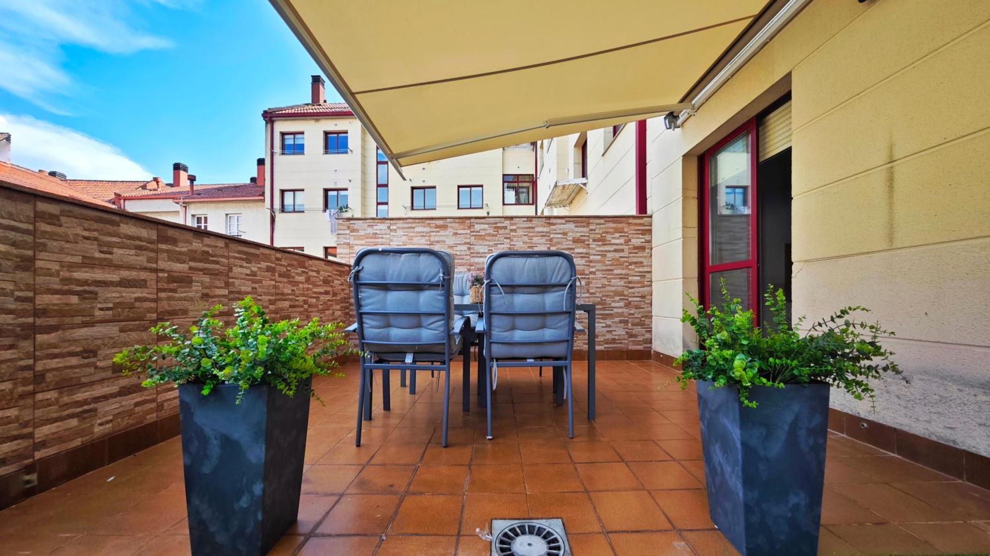 Piso Centrico Santiago De Compostela Con Amplia Terraza Apartman Kültér fotó