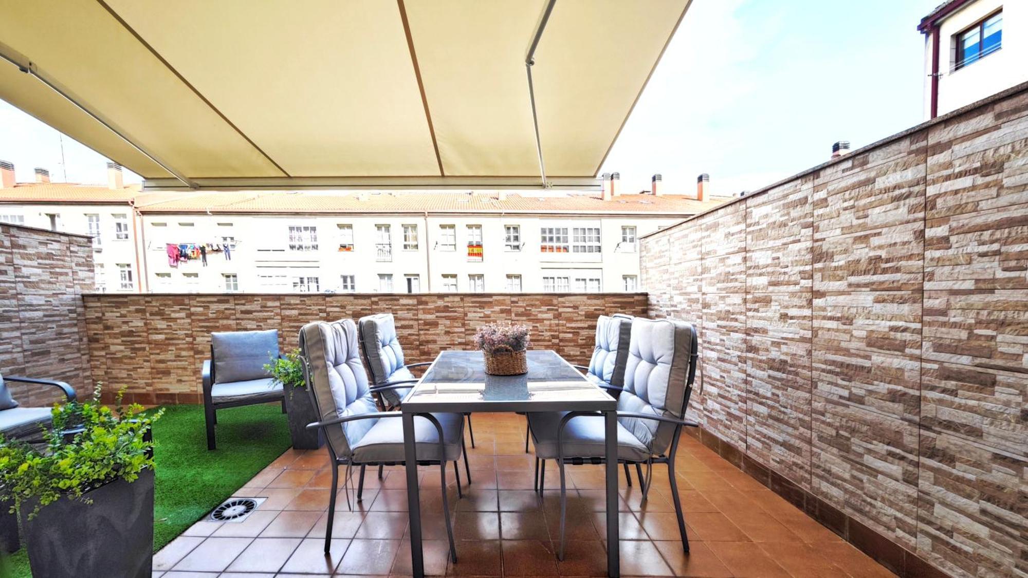 Piso Centrico Santiago De Compostela Con Amplia Terraza Apartman Kültér fotó